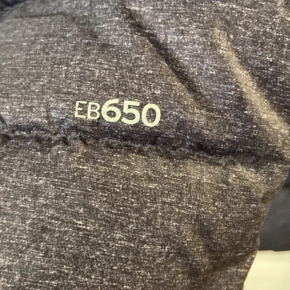 Eddie Bauer Women Down Jacket size S EB650 color gray/bluish 100% nylon BNWOT - Picture 4 of 16